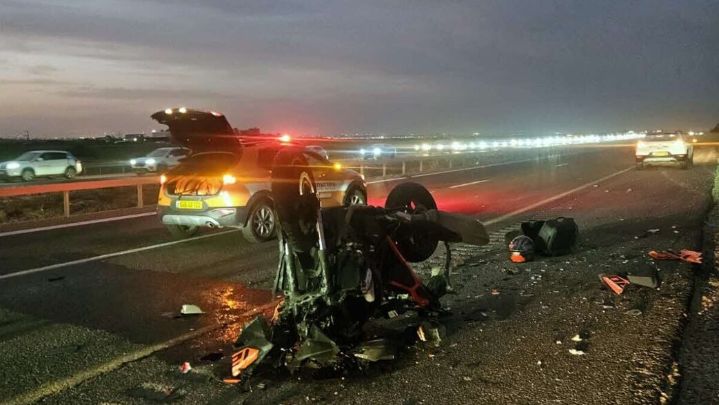 זירת התאונה הקשה