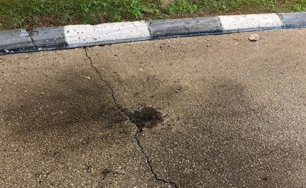 רימון הושלך בעיר נשר