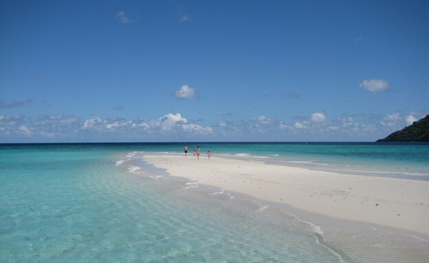 מי טורקיז מיוט חוף 