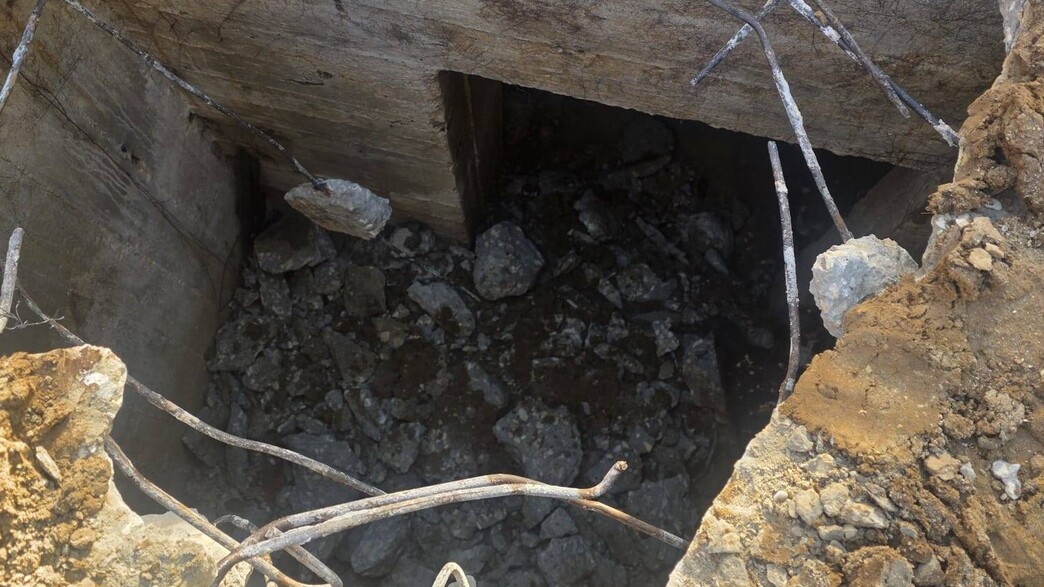 הבונקר שאותר בנירים