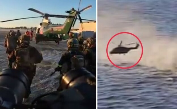 הדרמה בלב ים: ההשתלטות על ספינה הזרה (צילום: rajavartijat)