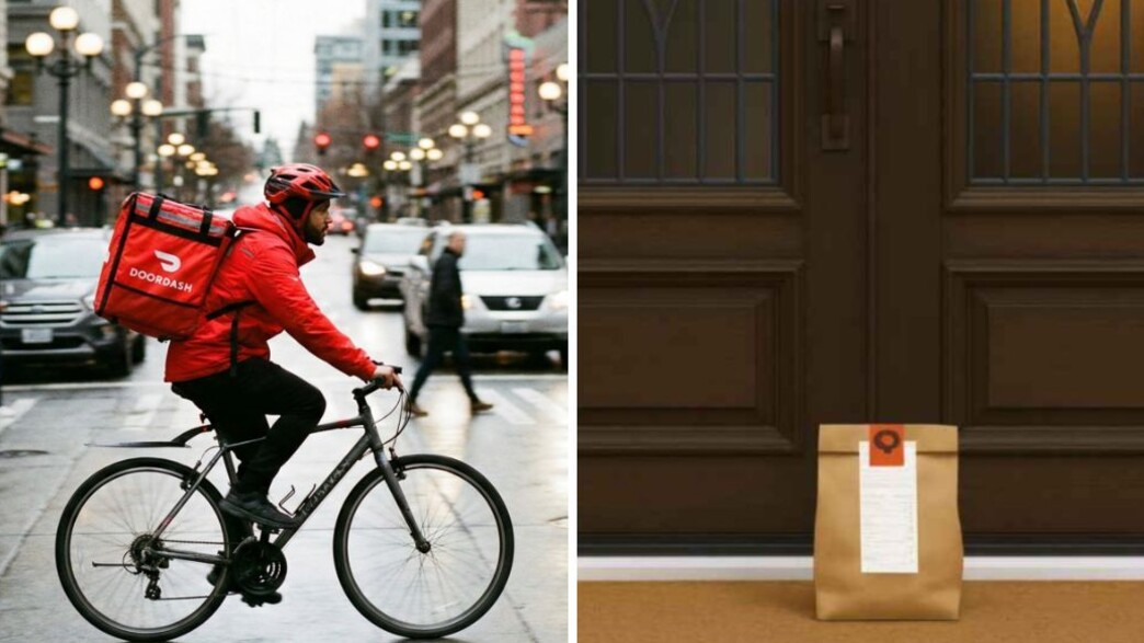 משלוח אוכל מזויף