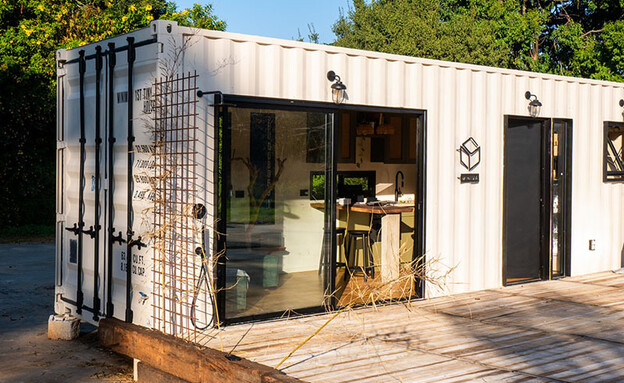 בית ממכולה תכנון בנייה ועיצוב שחר גפן 