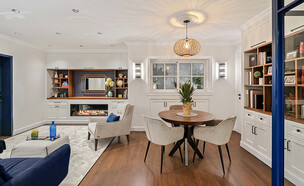 יחידה במרתף  עיצוב קנדיס פרלין  (צילום: מאור מויאל )