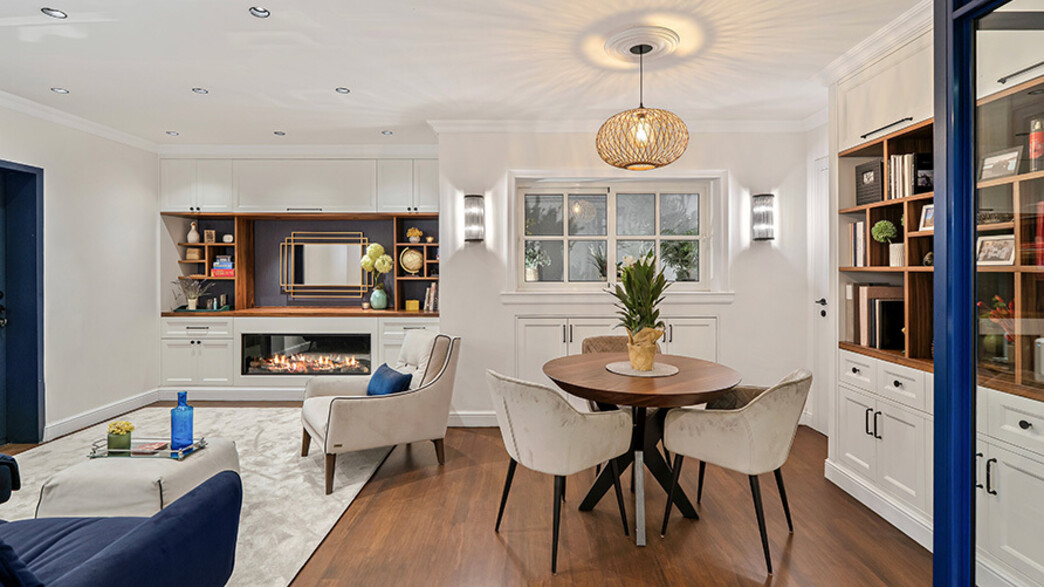 יחידה במרתף  עיצוב קנדיס פרלין 