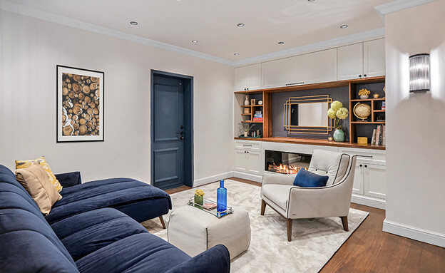 יחידה במרתף  עיצוב קנדיס פרלין 