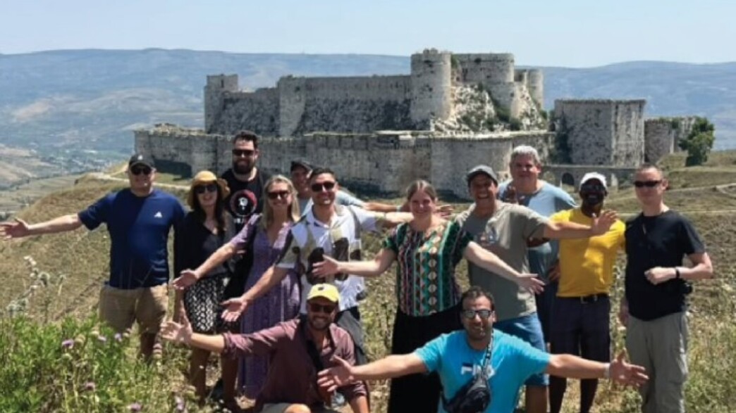 תיירים בסוריה 