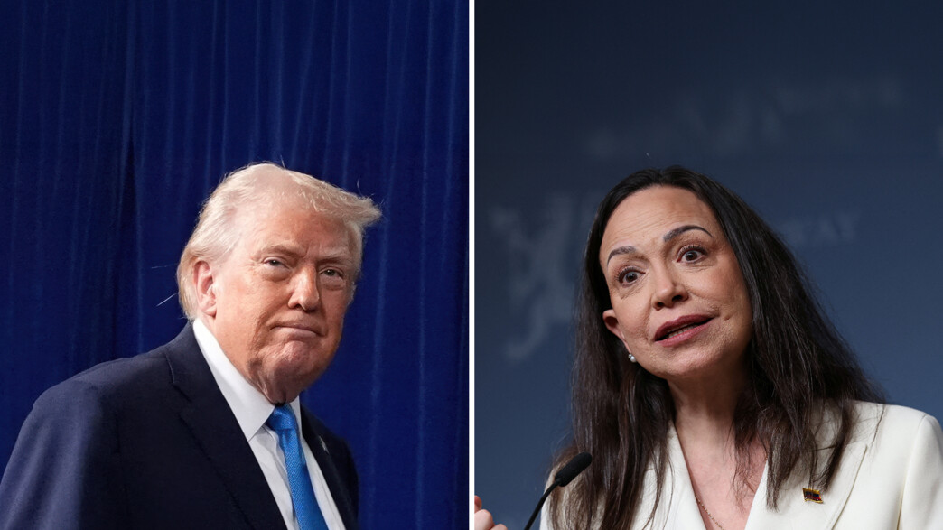 דונלד טראמפ ומריה מצ'אדו