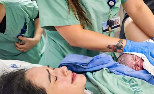 אתי ביטון ילדה בת (צילום: instagram)