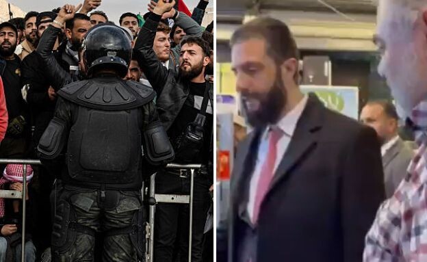 הנשיא הסורי וההתרחשויות בדמשק (צילום: רשתות חברתיות לפי סעיף 27א' | Ugur Yildirim/ dia images via Getty Images)