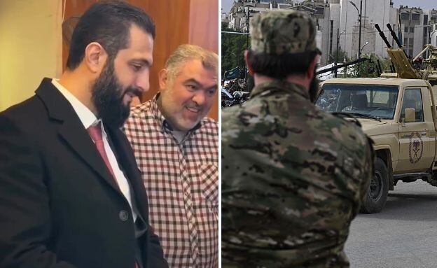 הנשיא הסורי וההתרחשויות בדמשק (צילום: LOUAI BESHARA / AFP via Getty Images | רשתות חברתיות לפי סעיף 27א')