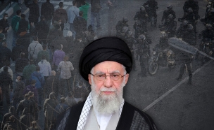 עלי ח'אמנאי, המחאות באיראן (עיבוד: Reuters)