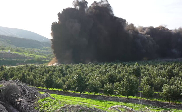 פינוי מוקשים בגבול ירדן
