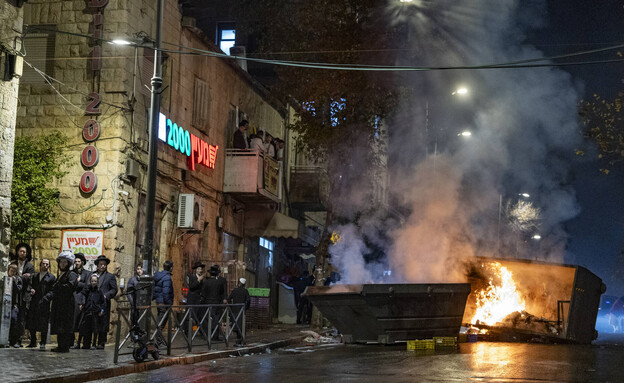 הפגנות חרדים נגד חוק הגיוס