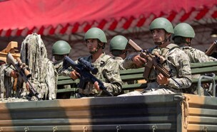 הצבא שרוצה להתעצם באזור (צילום: BIROL BEBEK/AFP via Getty Images)