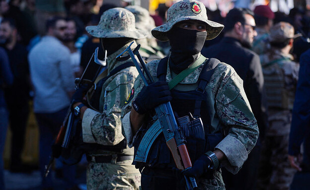 חלק מציר הטרור (צילום: AHMAD AL-RUBAYE/AFP via Getty Images)