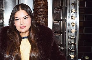 גברת שווארמה (צילום: אורית פניני)