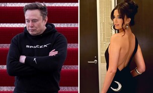 אילון מאסק ספייסX, אשלי סנט קלייר (צילום: @stclairashley, AP)