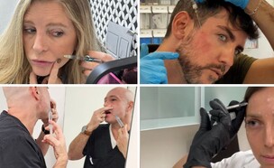 הרופאים שמזריקים לעצמם (צילום: פרטי)