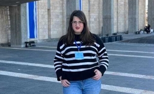 מיה פרלומטר (צילום: עומר גרוסמן, מנהל האחווה הגאה)