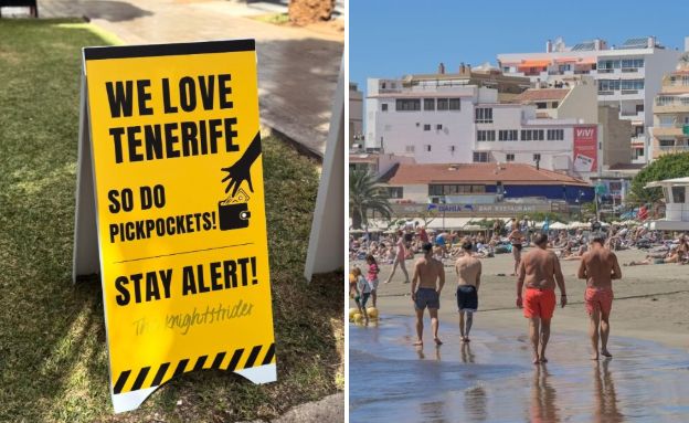 שלטים כייסים טנריף האיים הקנריים