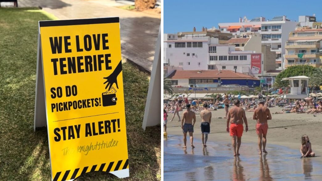 שלטים כייסים טנריף האיים הקנריים