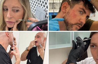 הרופאים שמזריקים לעצמם (צילום: פרטי)