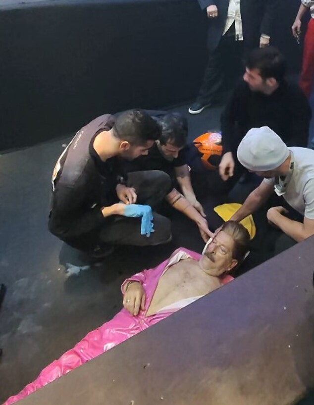 חיים רומנו נפצע בחזרות למופע של אביהו פנחסוב