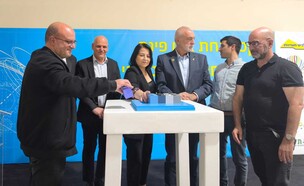 חנוכת מרכז חינוכי - טכנולוגי אזורי, אלביט תקשוב וסייבר בתל חי (צילום: ורד לוי)