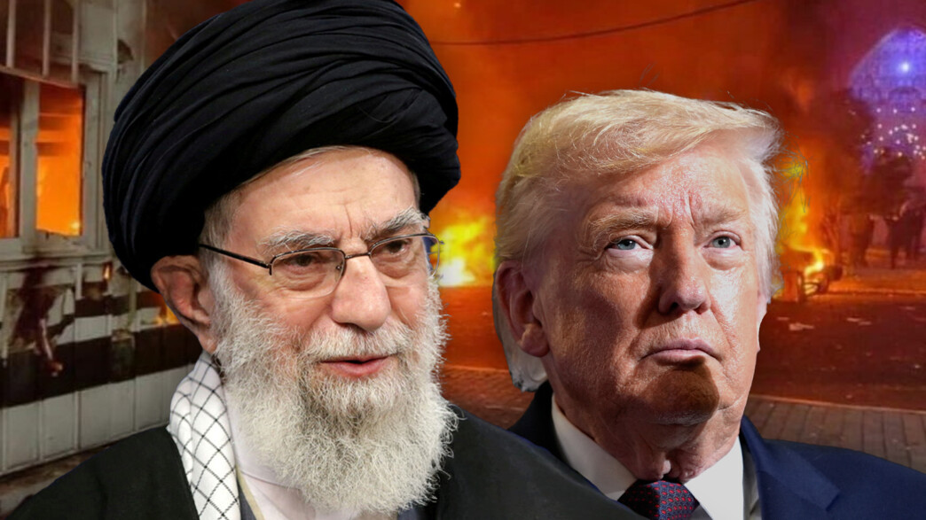 טראמפ וח'אמנאי טראמפ וח'אמנאי