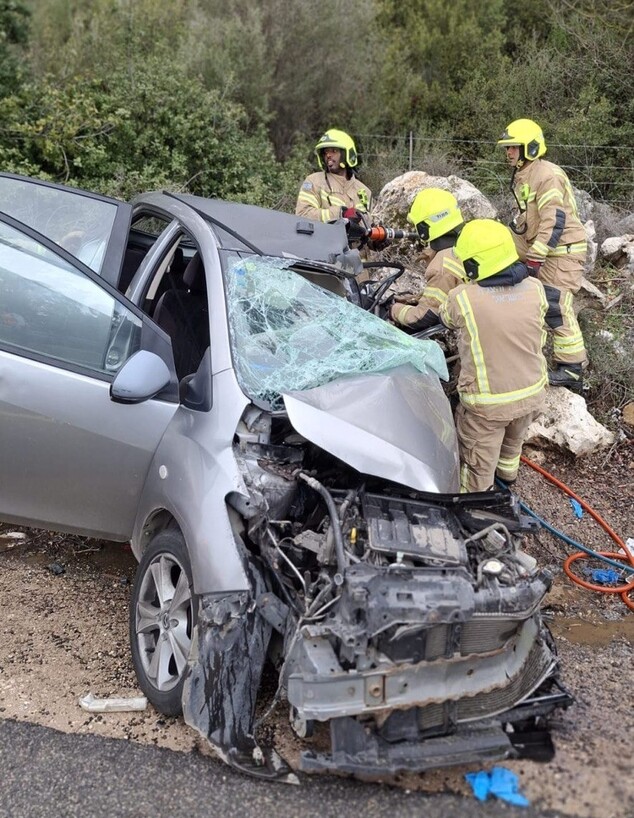 תאונת דרכים קטלנית סמוך לצומת מירון תאונת דרכים קטלנית סמוך לצומת מירון