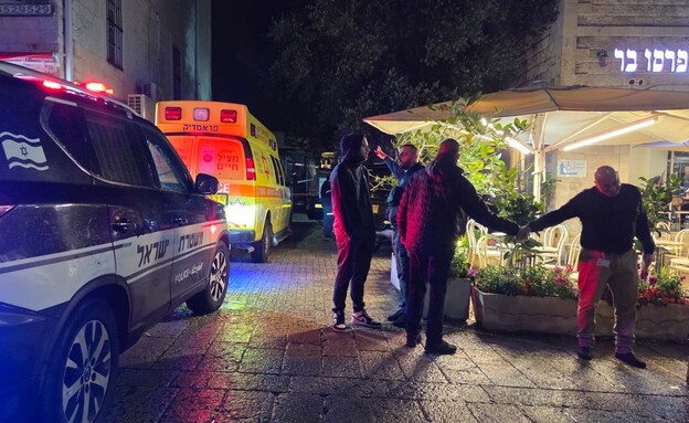 גבר נפל אל מותו בחיפה, הזירה