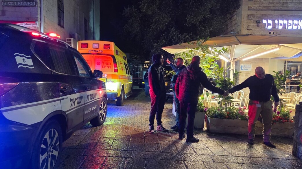 גבר נפל אל מותו בחיפה, הזירה