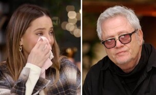 שלמה ארצי ורותם סלע דומעים  (צילום: הכוכב הבא לאירוויזיון, קשת 12)