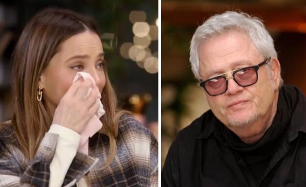 שלמה ארצי ורותם סלע דומעים  (צילום: הכוכב הבא לאירוויזיון, קשת 12)