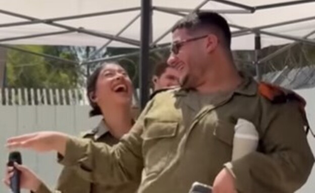 מאיה דדון בסרטון שצה"ל העלה - והסיר בגלל תגובות (צילום: אינסטגרם)