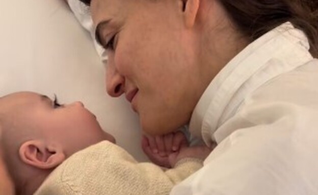 חצי שנה מהלידה: רונה לי שמעון חושפת לראשונה את בנה (צילום: אינסטגרם)