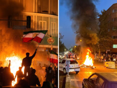 נשיא איראן מאשים: "ארה"ב וישראל מנחות את הפורעים"