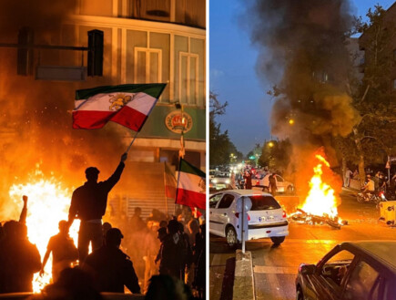 נשיא איראן מאשים: "ארה"ב וישראל מנחות את הפורעים"
