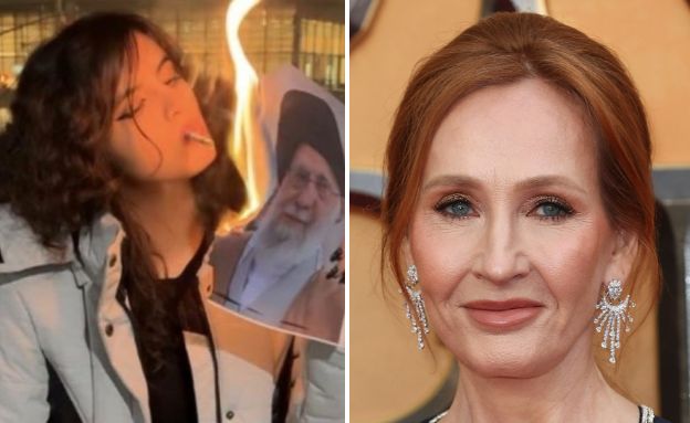 ג'יי קיי רולינג, המחאה באיראן