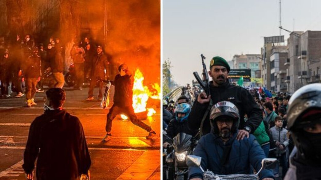 כוח המשטר והאירועים ברחובות