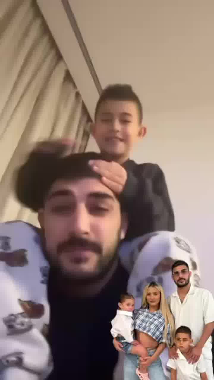 בגיל 5 וחצי: מישל, בנם של עדן בן זקן ושוקי ביטון, פתח חשבון טיקטוק