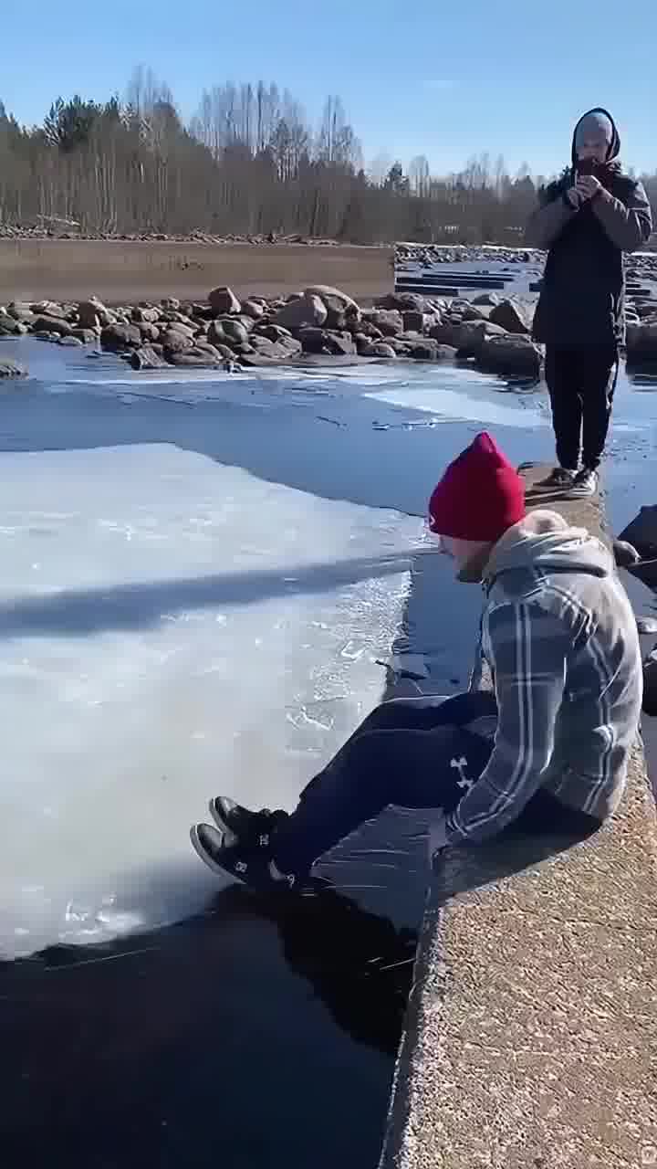 כשקרח מעלה לך חיוך על הפנים, למרות הקור