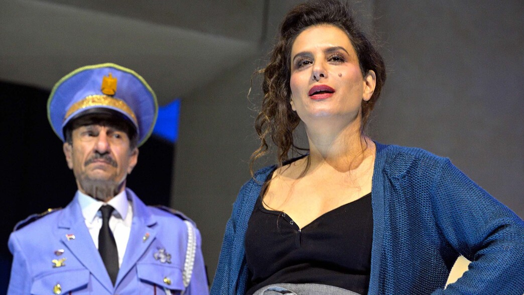 מתוך המחזמר "ביקור התזמורת"