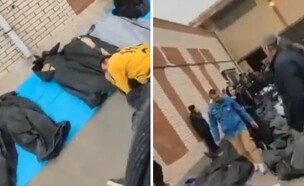 המראות הקשים באיראן (צילום: מתוך הרשתות החברתיות לפי סעיף 27א' לחוק זכויות יוצרים)