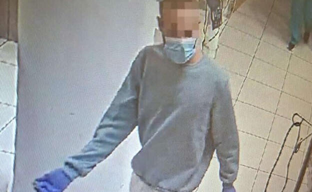 המתחזה מהדסה (צילום: דוברות המשטרה)