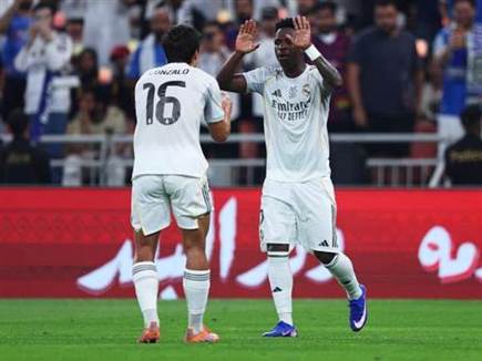 אבל ויניסיוס שבר בצורת (GETTY)