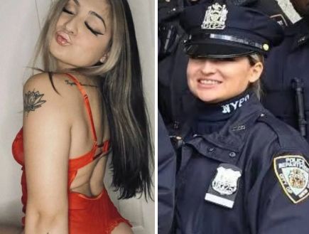ניו יורק: שוטרת מתחילה בסכנת פיטורים אחרי שעמוד האונליפאנס שלה נחשף