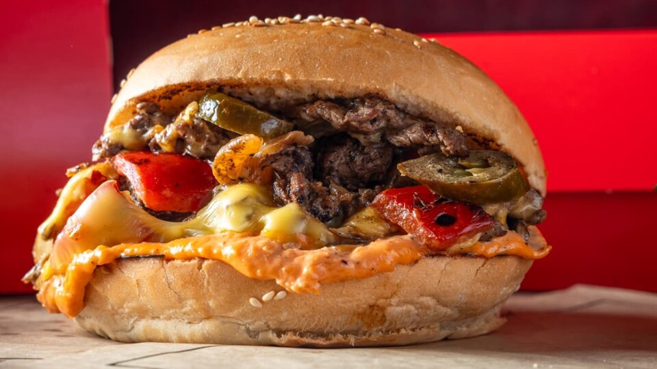 תפריט בקטנה בבורגר סאלון (צילום: דוד מויאל, יחסי ציבור)