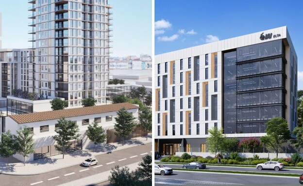 בניין אלתא, מתחם הנגרים  (הדמיה: אדריכלים גיורא גור,  אבירם אדריכלים בעמ)